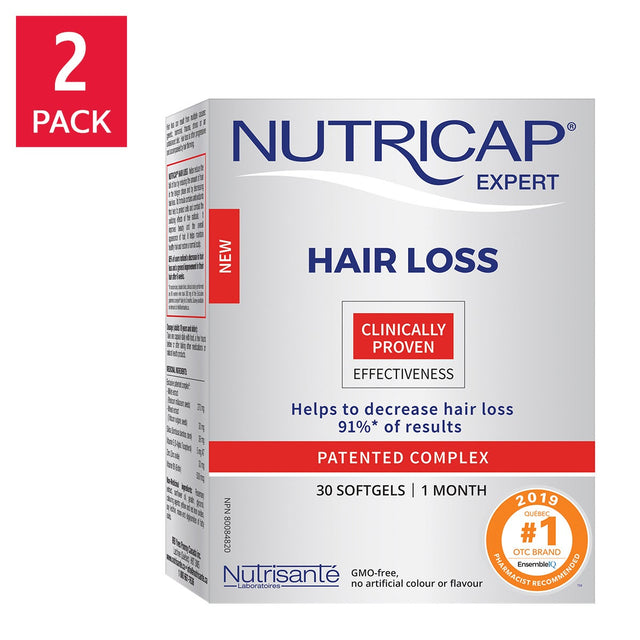 Nutrisanté Nutricap Hair Loss, 30 softgels, 2-pack C7