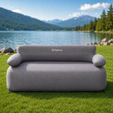 KingCamp Inflatable 2 Seater Outdoor Sofa with Foot Pump