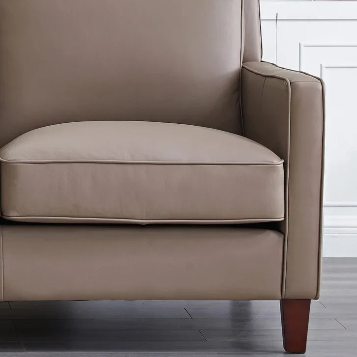 Prospera Home West Park Top-grain Leather Chair