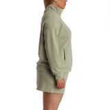 Lazypants Women's Full Zip Mock Neck Sweatshirt