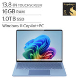 Microsoft Surface 13.8-in. Copilot+ PC Touchscreen Laptop with 1-year Microsoft 365 Personal, Qualcomm Snapdragon X Elite X1E-80-100 - 16GB RAM, 1TB SSD, Qualcomm Adreno