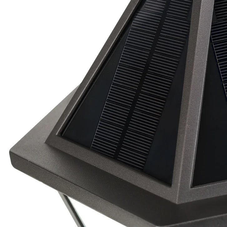Lutec Outdoor LED Solar Post Light