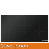 Bosch 800 Series 36 in. Black Induction 5 Element Cooktop with SpeedBoost Technology