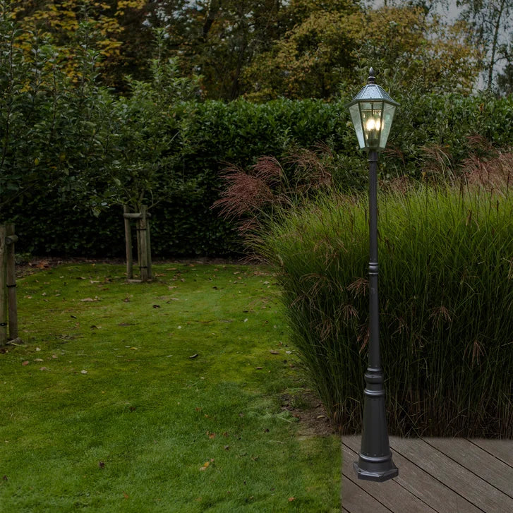 Lutec Outdoor LED Solar Post Light