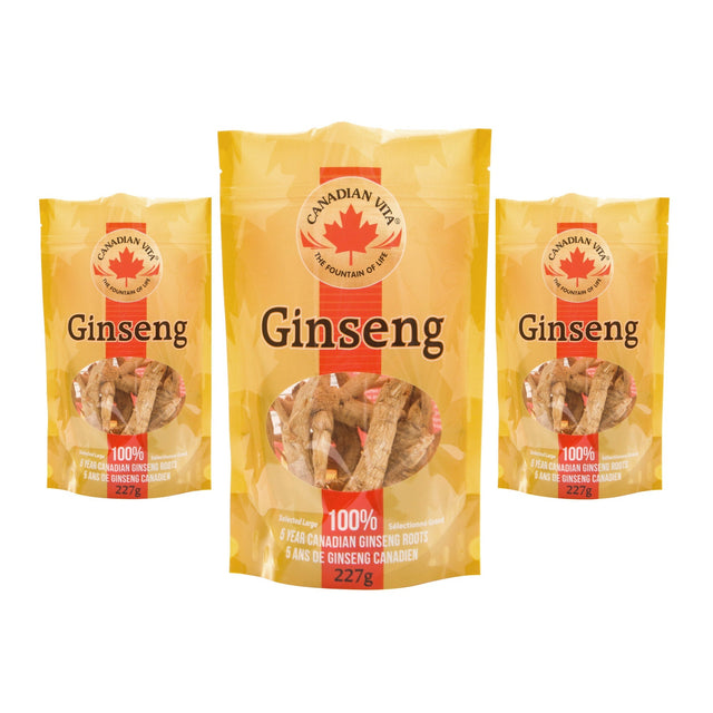 Canadian Vita Ginseng Roots, 3 x 227 g G4
