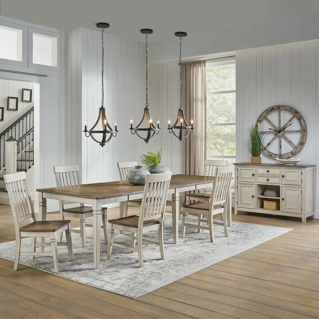 Shaker Traditional 8-piece Dining Room Set P5
