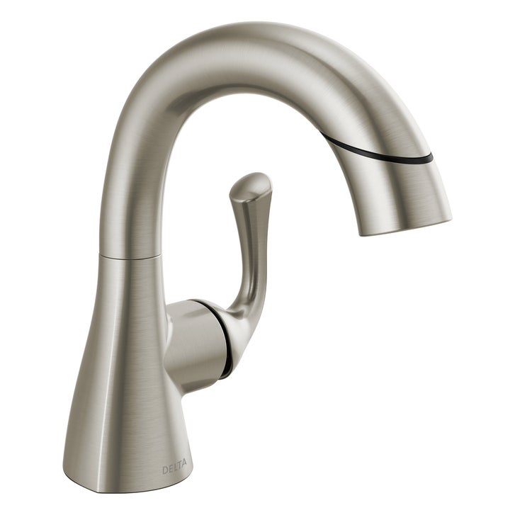 Delta Lampard Single Handle Pull-down Bathroom Faucet