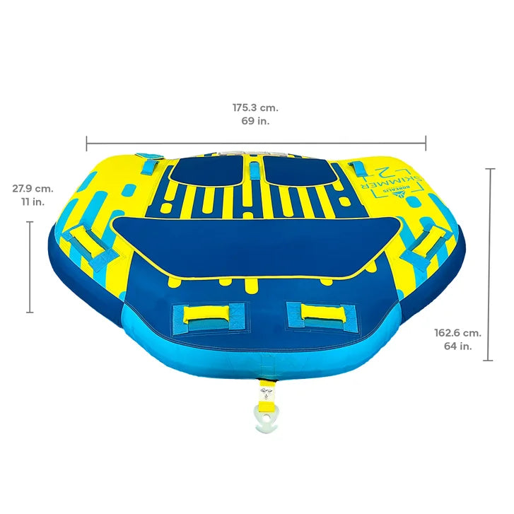 Borealis Outdoors, Skimmer 2 Towable Float with 2k Rope
