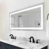 WarmlyYours Audrey Rectangular LED Mirror