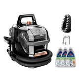 Bissell Little Green HydroSteam Pet Bundle with Hydro Rinse Tool and 2 Extra Bottles of Oxy Formula