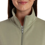 Lazypants Women's Full Zip Mock Neck Sweatshirt
