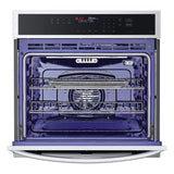 LG 30 in 4.7 cu ft. Stainless Steel Electric Single Door Convection Wall Oven with Air Fry