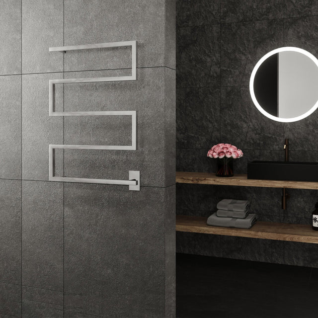 Paris Mirror Metis 5 Bar Towel Warmer B6