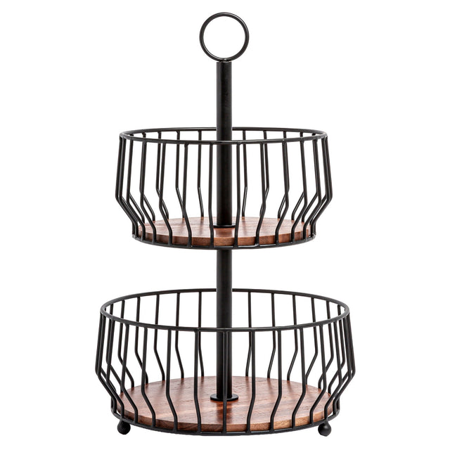 over&back 2 Tier Basket G9