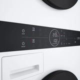 LG Compact 24 in. Washtower Single Unit Front Load 3.1 cu. ft. Washer and 4.2 cu. ft. Electric Dryer With Non Venting Heat Pump
