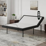 GhostBed Dual Harmony 35.6 cm (14 in.) Hybrid Mattress with Adjustable Bed Base