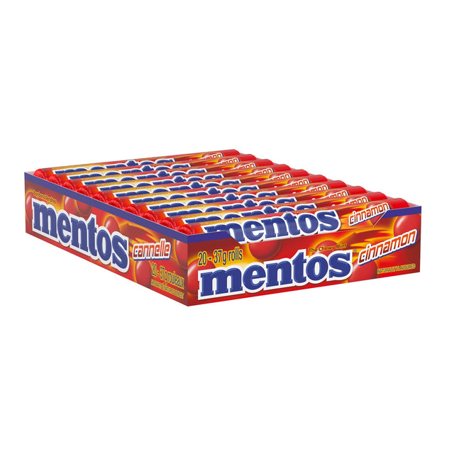 Mentos, Chewy Mints, Cinnamon, 20 × 37 g E2