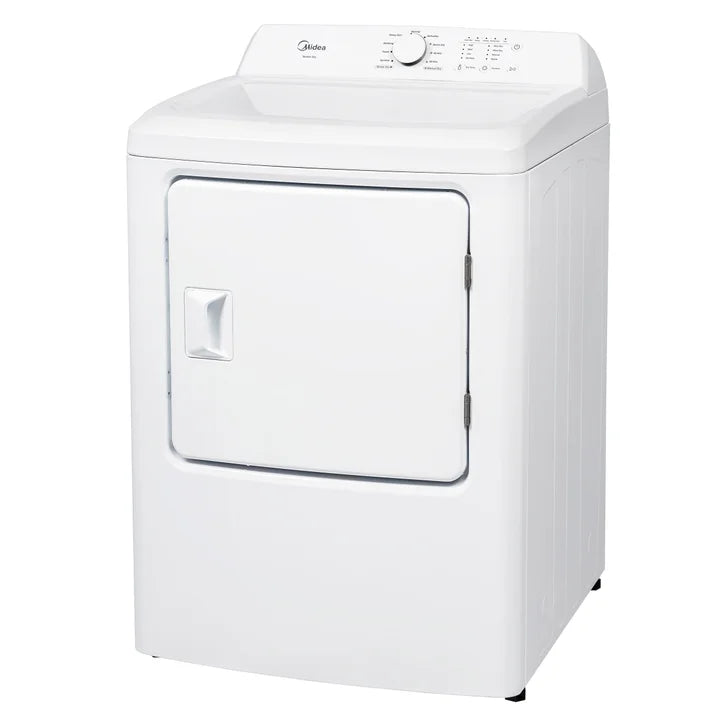 Midea 7.0 cu ft. White Electric Dryer with Sensor Dry