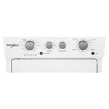 Whirlpool 27 in White Stacked Electric Laundry Centre with 4.0 cu. ft. I.E.C. Washer and 5.9 cu. ft. dryer