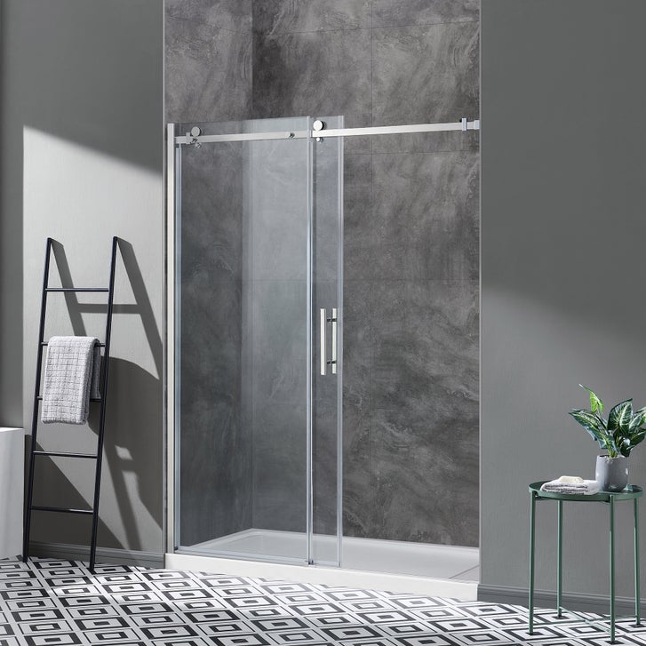 OVE Decors Kelsey 60 in. Sliding Glass Alcove Shower Door