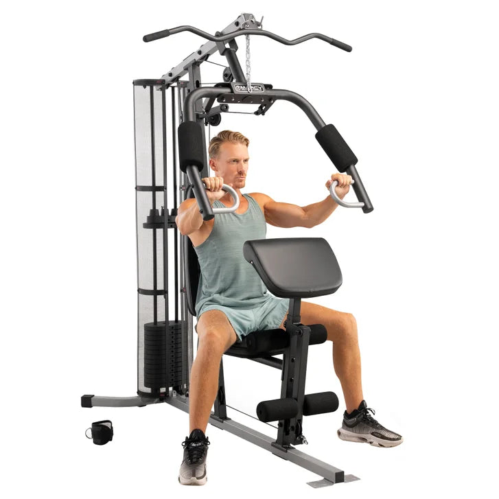 MARCY Home Gym with 150 lb Cast Iron Plates