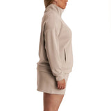 Lazypants Women's Full Zip Mock Neck Sweatshirt