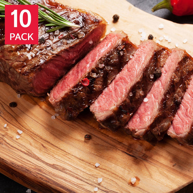 Northfork Bison Sirloin Steaks 224 g (8 oz) x 10 steaks F1