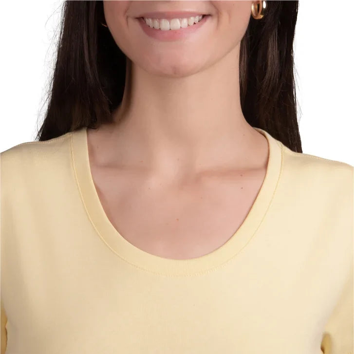 Kirkland Signature Women's Pima Cotton Scoop Neck Tee