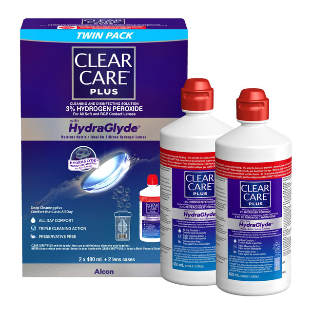 Clear Care Plus with HydraGlyde - 2 x 480 mL U4