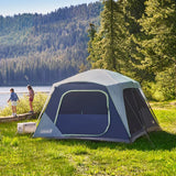 Coleman Skylodge 10-Person Camping Tent, Blue Nights