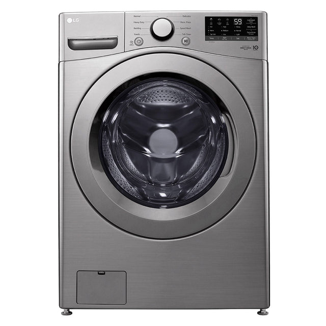 LG 5.2 cu. ft. Graphite Steel Ultra Large Capacity Front Load Washer with 6Motion Technology Y3