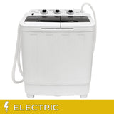 Kenmore 24 in. 2 in 1 Portable Compact Twin Tub Washer and Spin Dryer, 15.5 lbs. Capacity