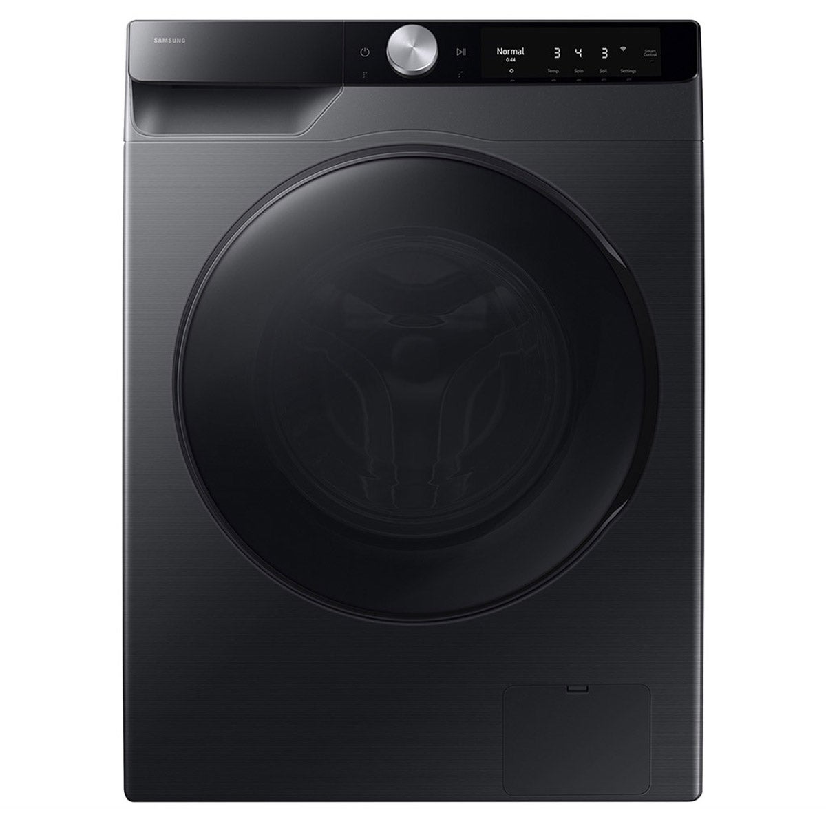 Samsung 6000 Series 24 in. 2.9 cu ft. Black Compact Front Load Washer with SmartDial Control