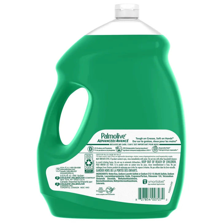 Palmolive Advanced Dish Liquid, 4.27 L