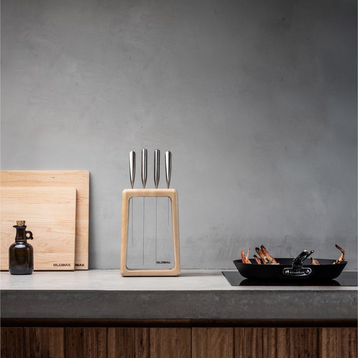 Global Hashira Knife Block Set, 5-piece
