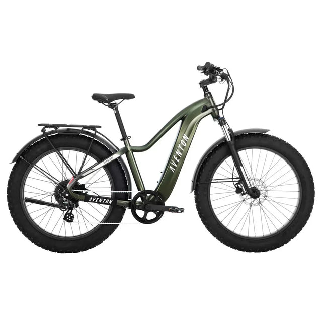 Aventon Aventure V2.5 Step Over Fat Tire E Bike, 97 km Max Range W6