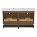 MagickWoods Santa Fe Jacobean Walnut Bathroom Vanity