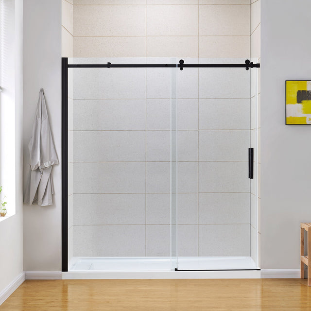 OVE Decors Kelsey 72 in. Sliding Glass Shower Door with Hardware M8