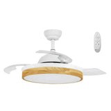 Xtricity Starlight 42" Retractable Blade Ceiling Fan With Integrated LED Lights