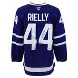 Frameworth Morgan Rielly Signed Toronto Maple Leafs Blue Fanatics Premium Jersey