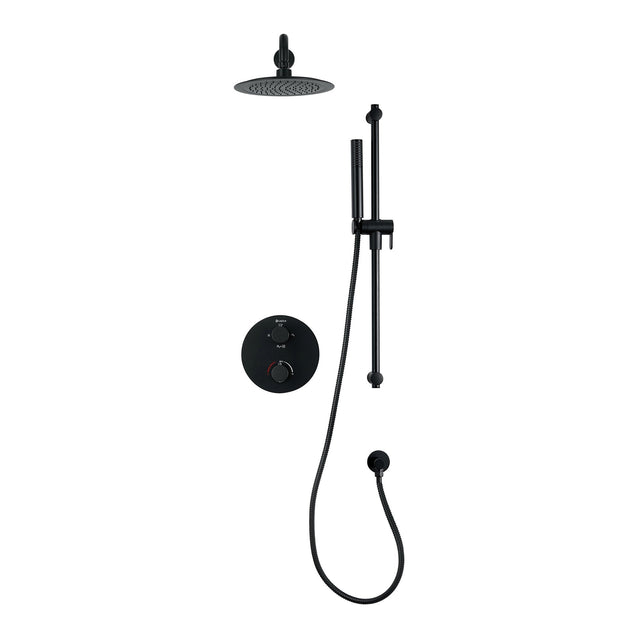 Akuaplus Elite Mya Thermostatic Handheld Shower and Shower Head P8