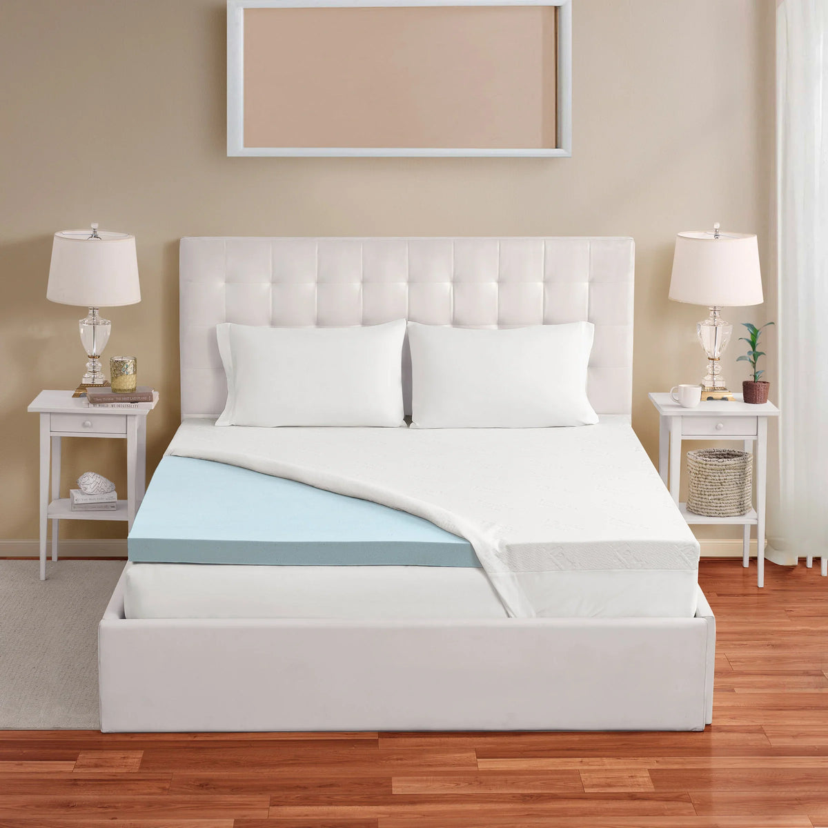 Martha Stewart 3 in. Memory Foam Mattress Topper