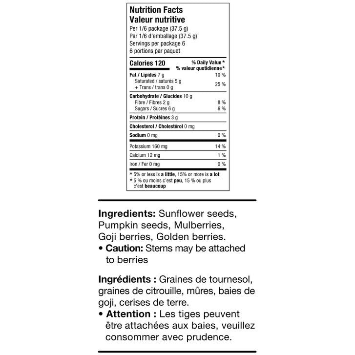 Healthy Crunch Fruit & Seed Mix, 7 × 225 g