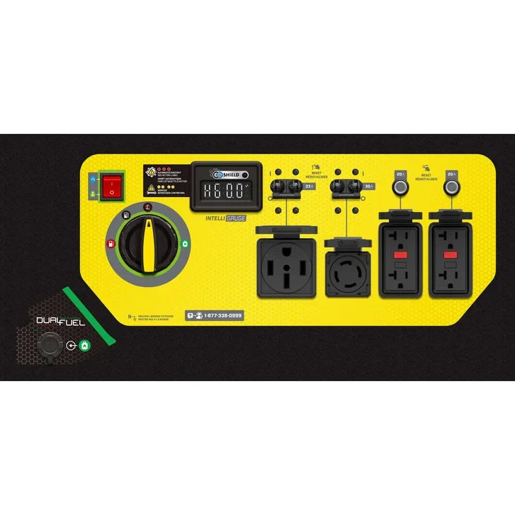 Champion 8,000W Running / 10,000W Peak Dual Fuel Generator with CO Shield