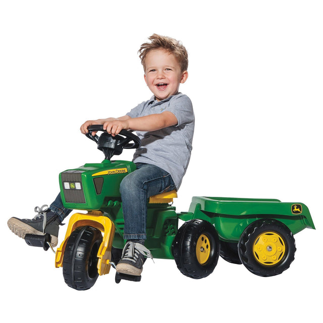 Kettler John Deere 3-wheel Tractor with Trailer N7