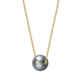 9.5 – 10 mm Cultured Tahitian Pearl Necklace