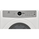 Electrolux 3 Series 27 in. 8.0 cu ft. White Electric Front Load Dryer with LuxCare Lint Shield