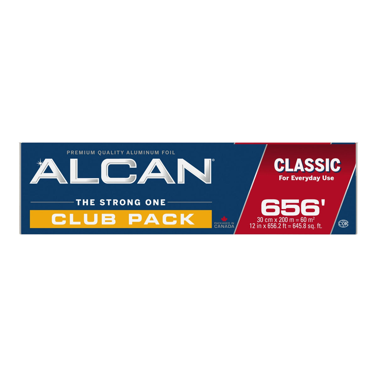 Alcan Aluminum Foil Wrap, 11.8 in. × 656.3 ft.