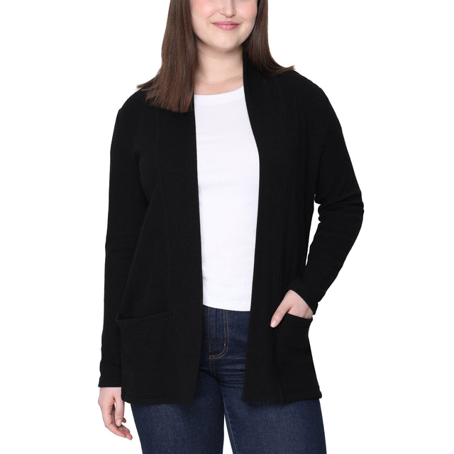 Tahari Women’s Long Sleeve Open Cardigan M0