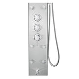 Akuaplus Amelia Pressure Balance Shower Panel with 8 Body Jets